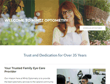 Tablet Screenshot of mintzoptometry.com